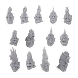 Necromunda Fw: Goliath Heads Upgrade Set