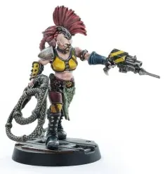 Necromunda Fw: Escher Champion with Shock Whip