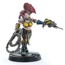 Necromunda Fw: Escher Champion with Shock Whip