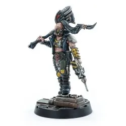 Necromunda Fw: Escher Champion with Power Hammer