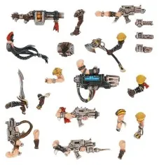 Necromunda Fw: Escher Champions Weapons