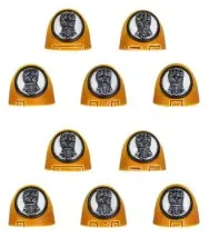 Forge world: imperial fists mkVI shoulder pads