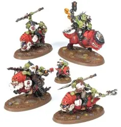 Orks: Boyz sur Squigliers