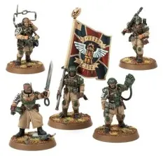 Astra Militarum: Escouade de Commandement Cadienne