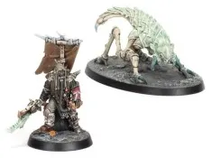 Necromunda Fw: Ash Waste Nomads Herder with Arthromite Duneskuttler