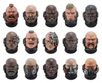 Space Marines Legion Fw: Character Heads Upgrade 1