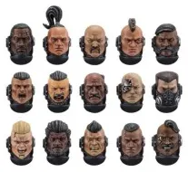 Space Marines Legion Fw: Character Heads Upgrade 2