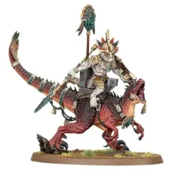 Seraphon: Vétéran Scarifié Saurus sur Aggradon