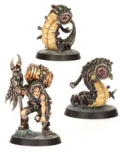 Necromunda Fw: Outland Beastmaster with Millisaur