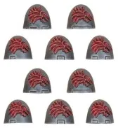 Space Wolves Fw: MkVI Shoulder Pads