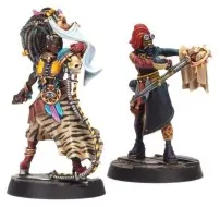 Necromunda Fw: Escher Shivver and Apprentice Clan Chymist