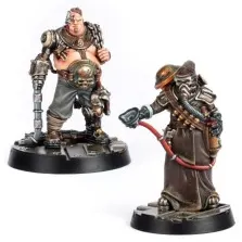 Necromunda Fw: Brute Handler and Chem Dealer