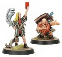 BloodBowl: Arbitres Partiaux Elfe et Nain (x2)