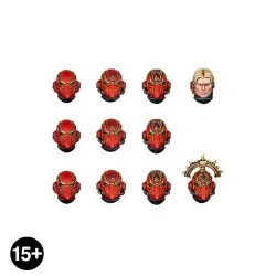 Blood Angels Fw: MkVI Heads