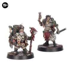 Necromunda Fw: Abyssal Ferryman, Hagthor Jarlun and Aster Felsturn