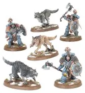 Space Wolves: Preneurs de Têtes Gardes Loups (x6)