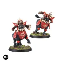 Bloodbowl Fw: Bull Centaurs des Nains du Chaos