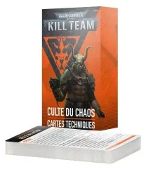 Kill Team: Culte du Chaos Cartes Techniques