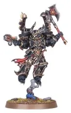 Chaos Space Marines: Seigneur du Chaos avec Réacteur Dorsal