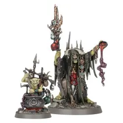Orruk Warclan: Chamane Vasomancien & Grot Touilleur