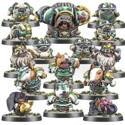 Greebo Bloodbowl: Imperial TouchHound Team