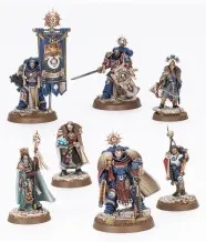 Space Marine: Capitaine Titus les Gardiens d'Ultramar (x7 Figurines)