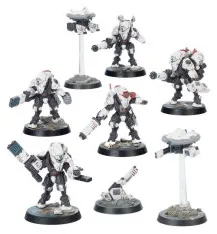 Kill-Team-Exo-Armures-XV26-Stealth-x8-Figurines