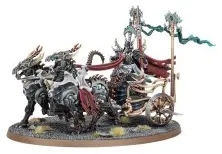 Ossiarch Bonereapers: Suzerain Kavalos sur Char de Guerre