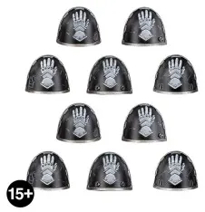 Iron Hands Fw: Legion MkVI Shoulder Pads