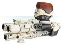 T'au Fw: KX139 Ta'unar Supremacy Armour Tri-axis Ion Cannon