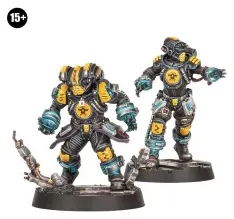 Necromunda Fw: Palanite Enforcer Haunts (x2 Figurines)
