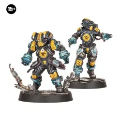 Necromunda Fw: Palanite Enforcer Haunts (x2 Figurines)