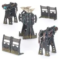Décors: Champ de Bataille Armageddon, Réseau Galvanique (x5)