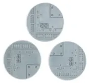 Necromunda: Socles de 50mm (x3)