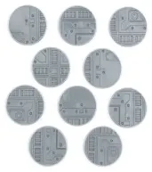 Necromunda: Socles de 28.5mm (x10)