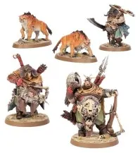 Ogor-Mawtribes-Chasseurs-avec-Dents-de-Sabre-x5-Figurines