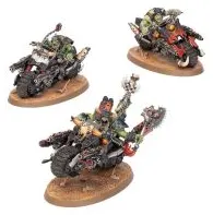 Orks: Bande de Motard de Guerre (x3)