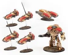 Adeptus Custodes: Groupe de Combat d'Appui (x6 Figurines)
