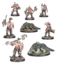 Necromunda: Goliath Forge Bosses et des Sumpkrocs (x8 Figurines)