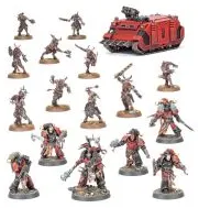 Chaos Space Marines: Patrouille Red-Corsair (x17 Figurines)