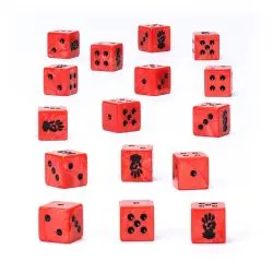 Dés: Red-Corsair (x16)
