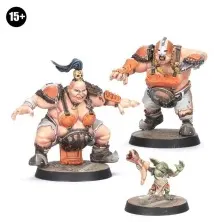 BloodBowl Fw: Renforts d'Equipe d'Ogres (x4)