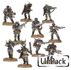 Chaos Space Marines Unpack: Escouade de Gardes Rénégats (x10)