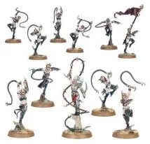 Daughters of Khaine: Régiment de Renom - Le Fouet Pourpre (x11 Figurines)