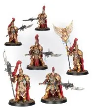 Adeptus Custodes: Sodalité de Gardes Custodiens en Lance (x6)