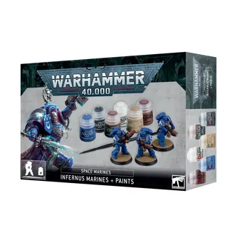 SPACE MARINES: MARINES INFERNUS + PINTURAS