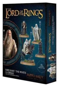 MIDDLE-EARTH: SARUMAN THE WHITE &amp; GRIMA