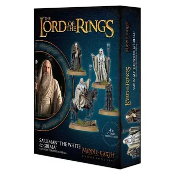 MIDDLE-EARTH: SARUMAN THE WHITE &amp; GRIMA