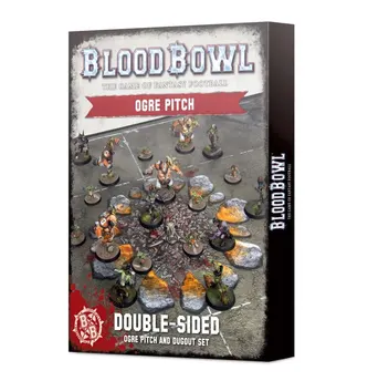BLOOD BOWL: OGRE TEAM PITCH &amp; DUGOUTS