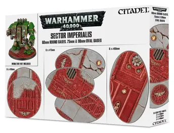 SECOR IMPERIALIS: 60MM RD+75/90MM OVAL BASES